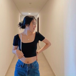 Áo crotop nơ lưng cột tuỳ ý siêu xinh