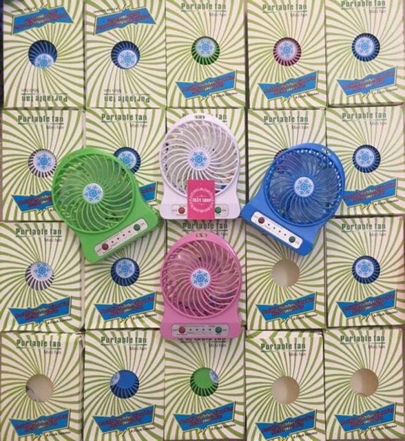 Quạt tích điện mini | BigBuy360 - bigbuy360.vn