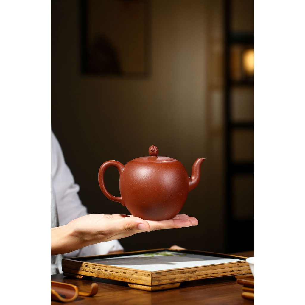 Ấm Tử Sa Nghi Hưng Phật Bà Quan Âm 380 ml (Giáng Pha Nê)