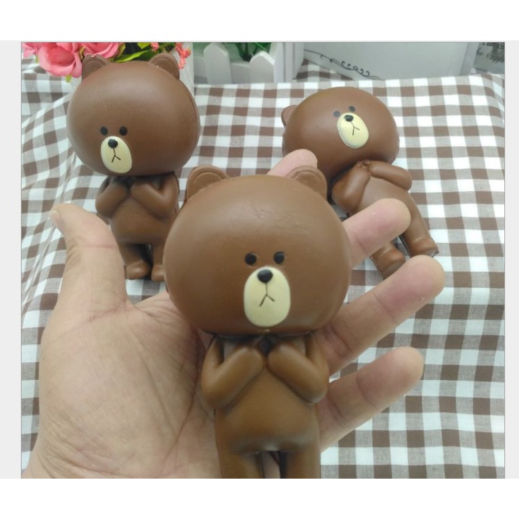 Squishy Gấu Brown