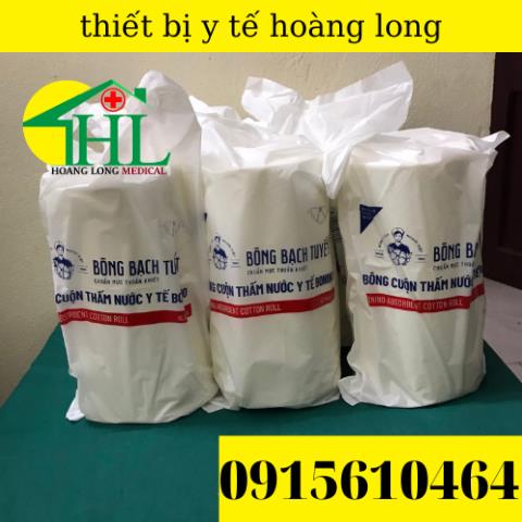 Bông Cuộn Y Tế Bạch Tuyết Hàng Việt Nam Chất Lượng Cao
