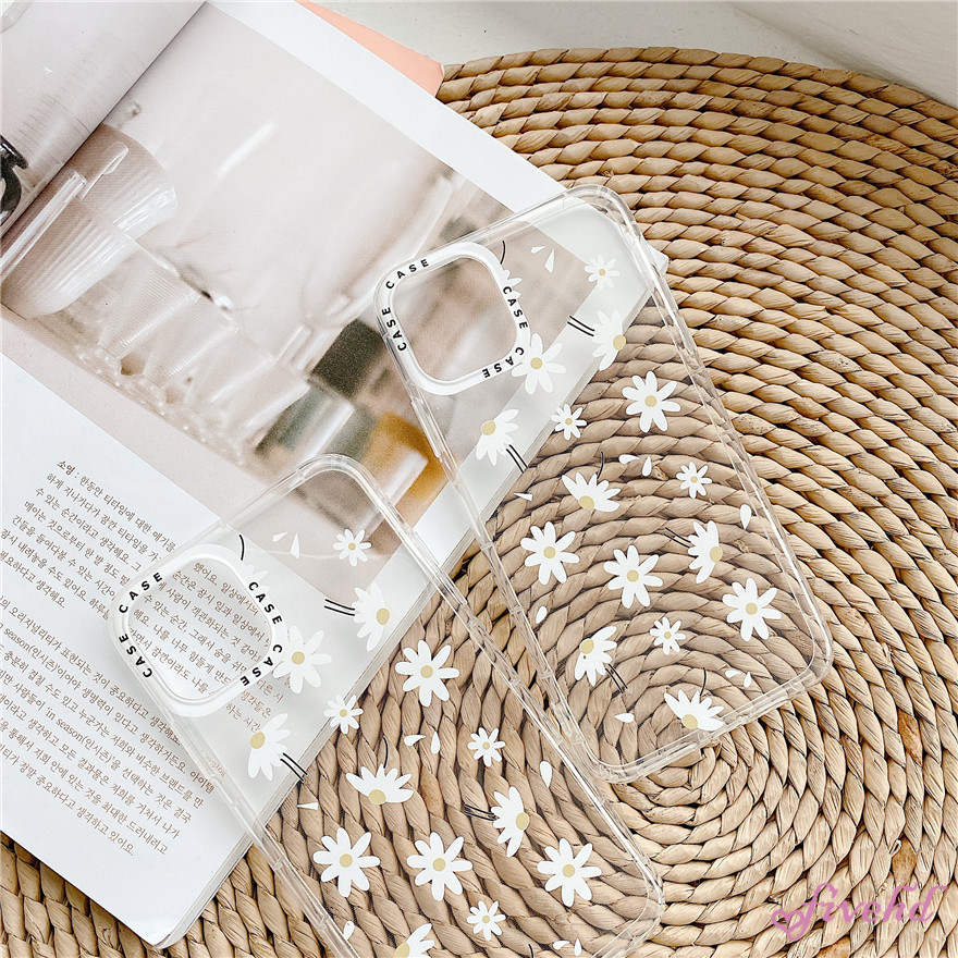 🌈Ready Stock🎁 Ốp điện thoại silicon mềm trong suốt chống trầy in hình hoa cúc cho Samsung A02s A42 A12 A21s A71 A51 A70 A50 A30 A20 J7 Prime | BigBuy360 - bigbuy360.vn