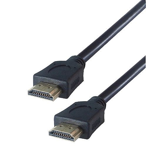 Dây HDMI đen tròn chuẩn 1.4 dài 1.5m