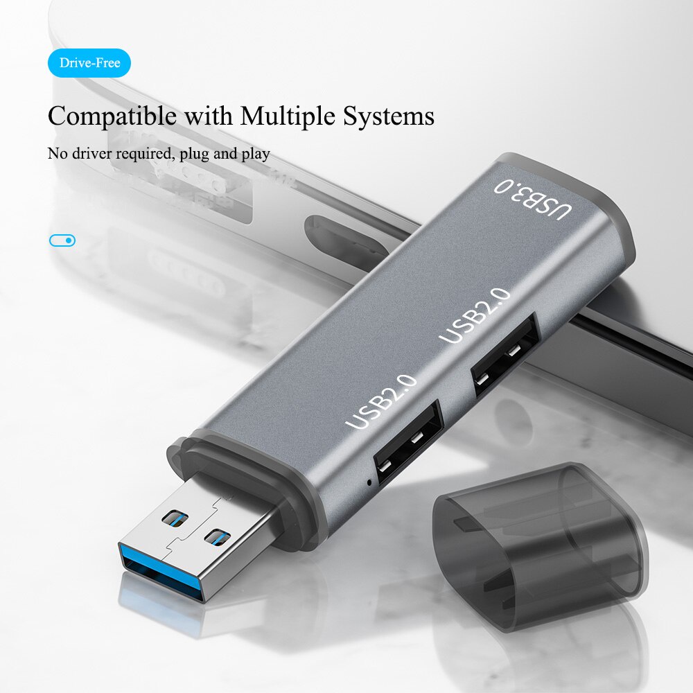 Bộ chia USB 3.0 3/4 cổng OTG cho Macbook Pro PC