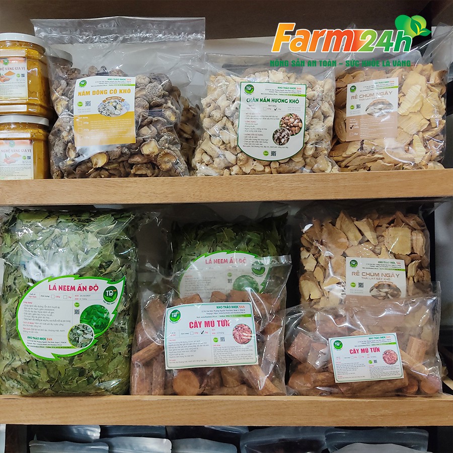[1kg] Cây mú từn (cù boong nậu), giúp tăng cường sinh lực nam giới, bổ thận, tráng dương | Farm 24h