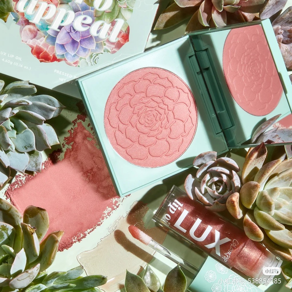 Set Colourpop gồm son bóng và phấn má