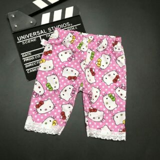 Combo 3 quần legging lửng bé gái