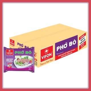 Thùng 30 Gói Phở Bò VIFON 65g/Gói