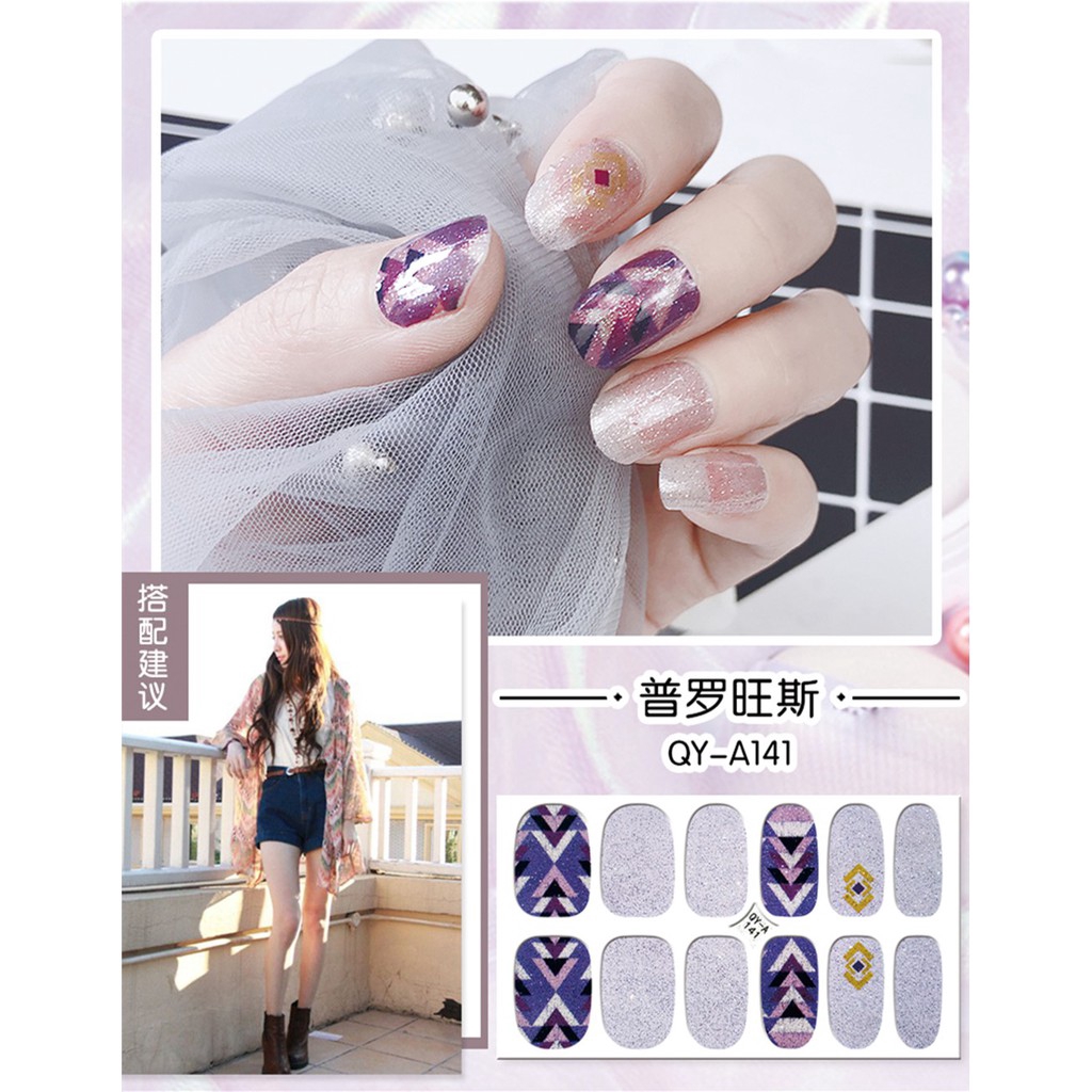 Miếng dán trang trí móng chống thấm nước