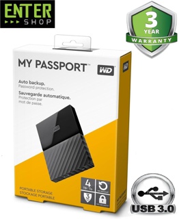 Ổ cứng di động Western My Passport 4Tb