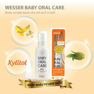 Nước rơ lưỡi wesser - baabeeland