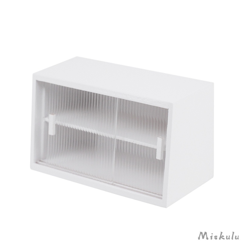 Set 12 Mô Hình Tủ Gỗ Mini Tỉ Lệ 1 / 12 Trang Trí Nhà Búp Bê