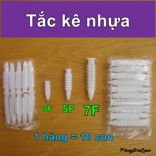 Tắc kê nhựa (1 gói = 100 con)
