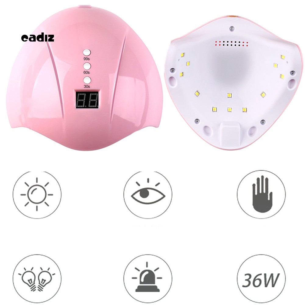 Đèn Led Uv 36w Hong Khô Sơn Móng Tay Tiện Dụng CZ