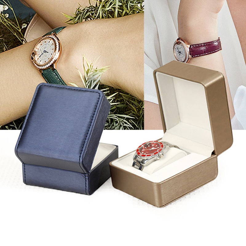 Hộp Da PU Cao Cấp Đựng Đồng Hồ Đeo Tay Cho Nam Nữ