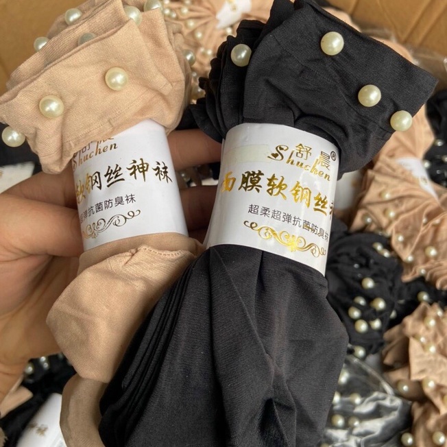 Quần tất giấy xuyên thấu tàng hình Hàn Quốc siêu mỏng siêu dai không rách dọc giá rẻ cho nữ DOLLY SECRET - #quantatnu