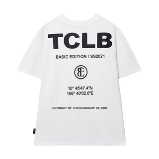 Áo thun THECLOBRARY TCLB Basic - Màu trắng