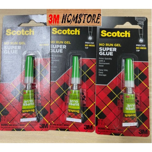 COMBO 12 chai (1 HỘP) 3M SUPER GLUE AD113 - KEO ĐA NĂNG NHANH KHÔ DỄ SỬ DỤNG, dán được hầu hết mọi bề mặt