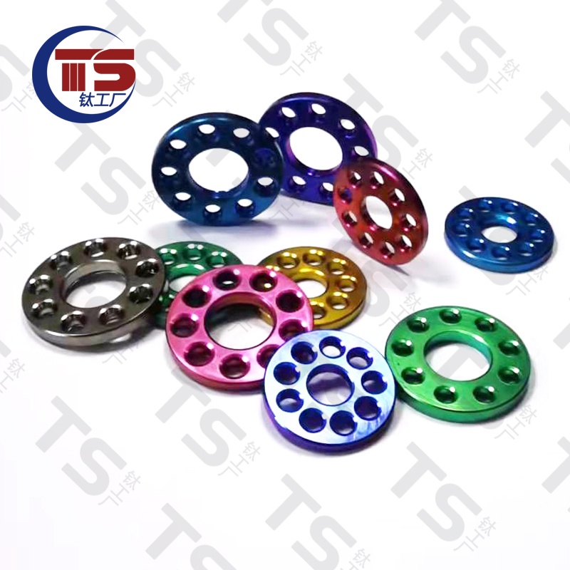 Vòng Đệm Bằng Hợp Kim Titan TC4 M6 M8 M10 Cho Xe Máy TC4