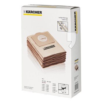 Túi lọc bụi Karcher WD 3_bộ 5 cái dành cho máy hút bụi khô và ướt WD 3