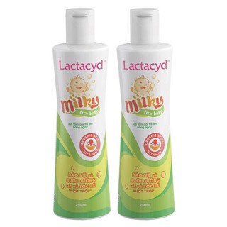Sữa tắm gội cho trẻ hàng ngày Lactacyd Milky 250g