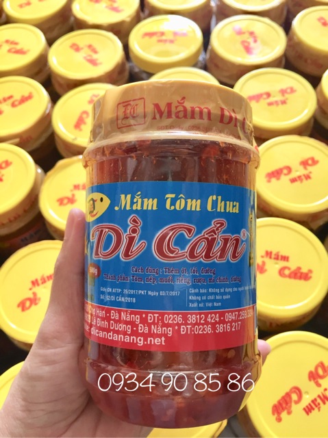 Mắm Tôm Chua Dì Cẩn 500g