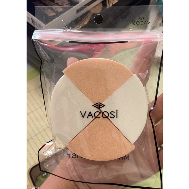 Bông phấn ướt tam giác Vacosi Quarter Sponge Vacosi BP27