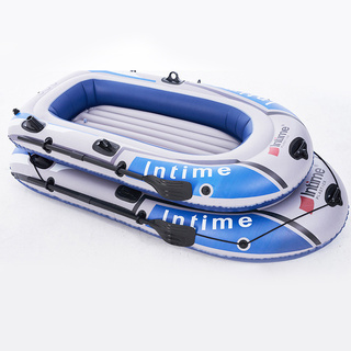 [FULL QUÀ TẶNG] Thuyền hơi, Thuyền du lịch câu cá, dã ngoại có mái chèo Intime 2021