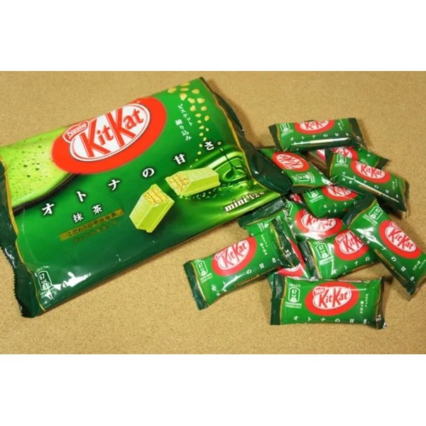 Bánh kitkat vị trà xanh -136g- Nhật Bản