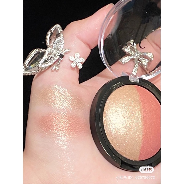 Phấn má & highlight E.L.F Baked Duo