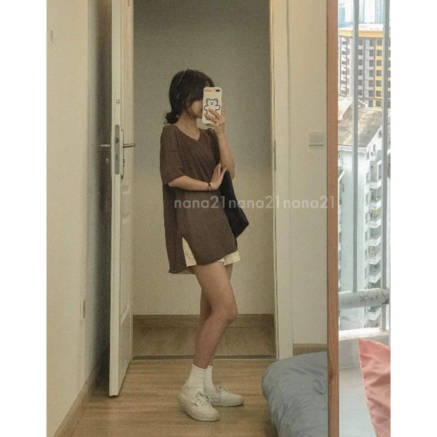 Áo len mongtoghi xẻ vạt