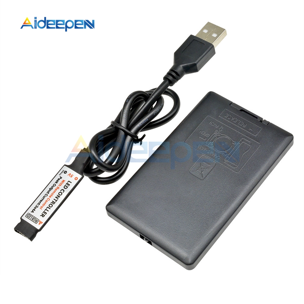 Led Strip 5 V 12 V RGB USB IR Remote Controller 5V 12V USB LED Strip Light 24 Key Remote Wireless Controller For LEDs | BigBuy360 - bigbuy360.vn