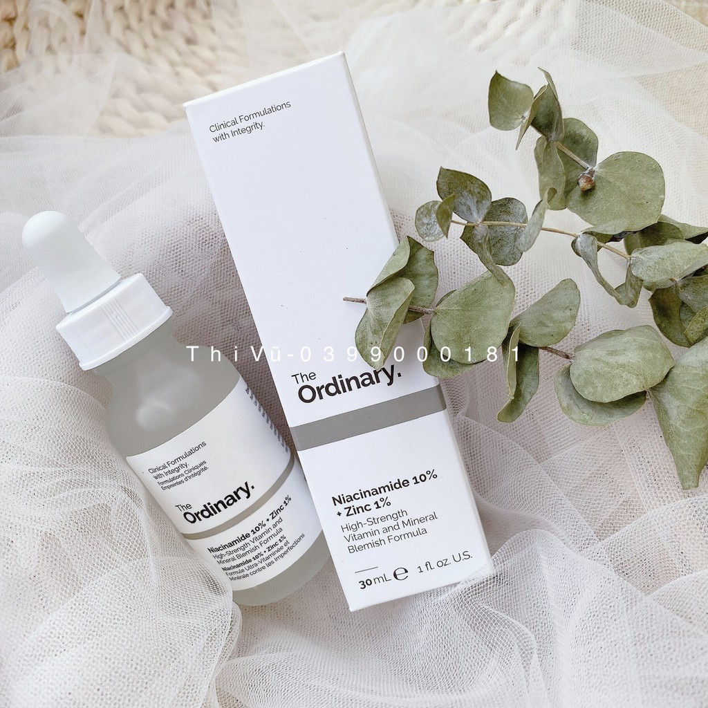 The Ordinary Niacinamide 10% Zinc 1%, serum cho da dầu mụn - Thi Vũ | BigBuy360 - bigbuy360.vn