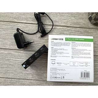 Bộ chia HDMI 1 ra 2 UGREEN 40201