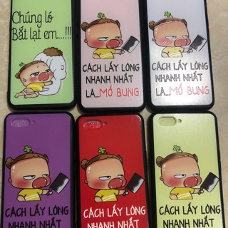 Ốp lưng oppo a3s/ realme c1 /a12e in hình kute
