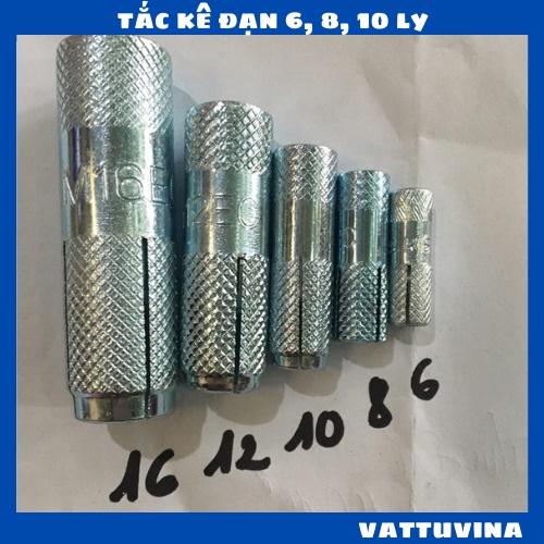 Tắc Kê Đạn ( Tắc Kê Nở) M6, M8, M10 - Vattuvina