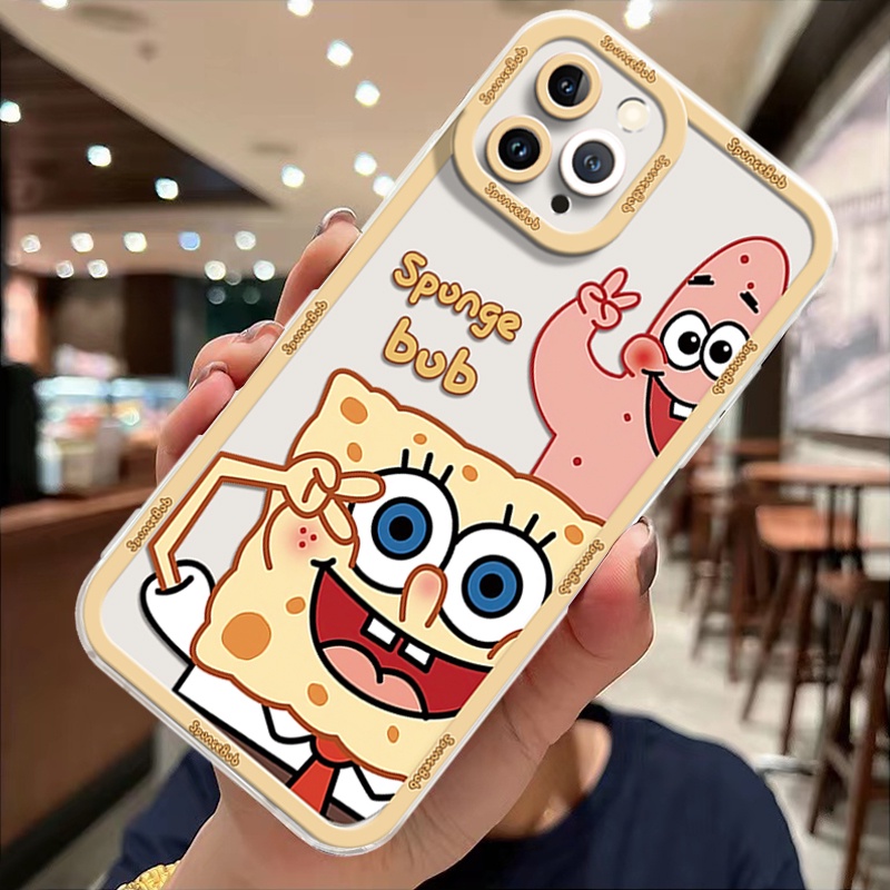 Ốp Điện Thoại Silicon TPU Mềm Trong Suốt In Họa Tiết Dễ Thương Cho IPhone 13 12 Pro Max 11 XS XR X 8 7 6S Plus