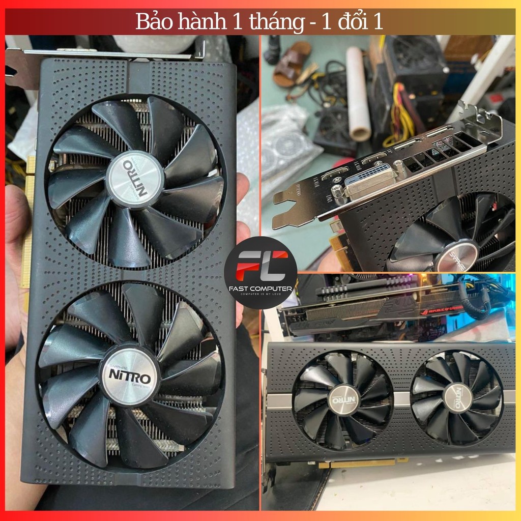 Card Màn Hình VGA Sapphire RX470 4GB Nitro Cũ Bảo hành 1 Tháng 1 đổi 1 | BigBuy360 - bigbuy360.vn