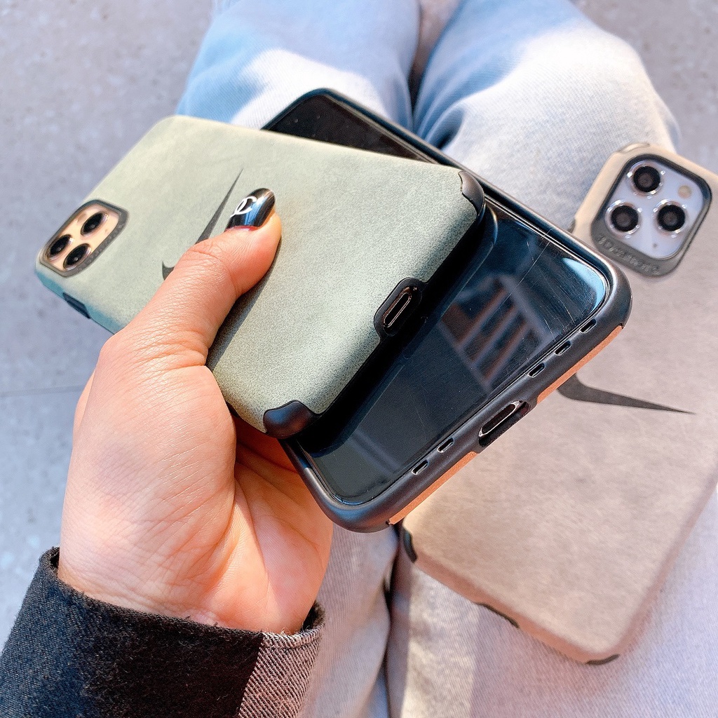 Ốp Lưng Da Lộn Họa Tiết Nike - R110