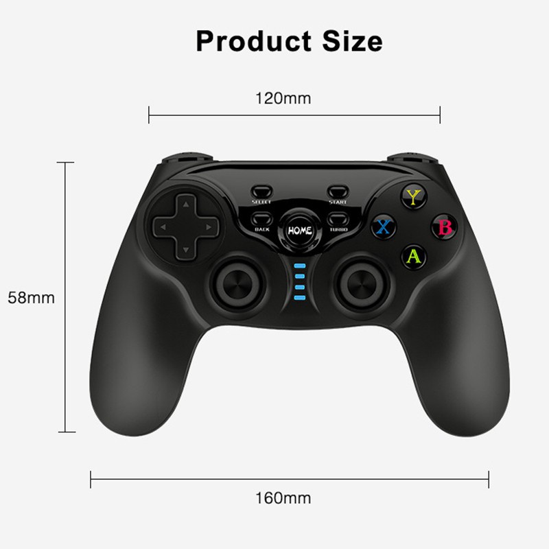 Tay Cầm Chơi Game Bluetooth Không Dây Cho Android / Ios / Switch / Ps3 / Pc