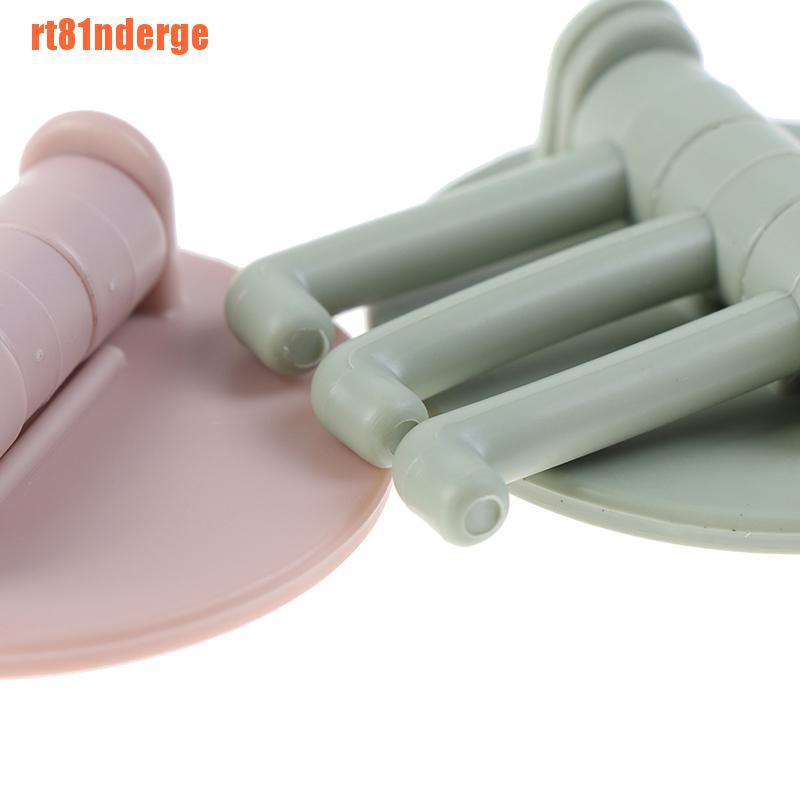 Móc Treo Đồ 3 Nhánh Dạng Xoay Sáng Tạo Cho Nhà Bếp Nhà Tắm