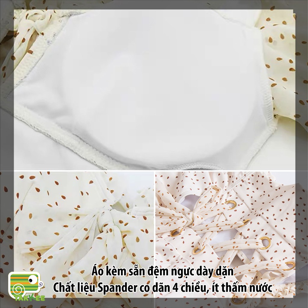 Bikini, Đồ Bơi Nữ Liền Thân Dáng Váy Phong Cách Tiểu Thư Sang Chảnh Phong Cách Tiểu Thư Sang Chảnh | BigBuy360 - bigbuy360.vn