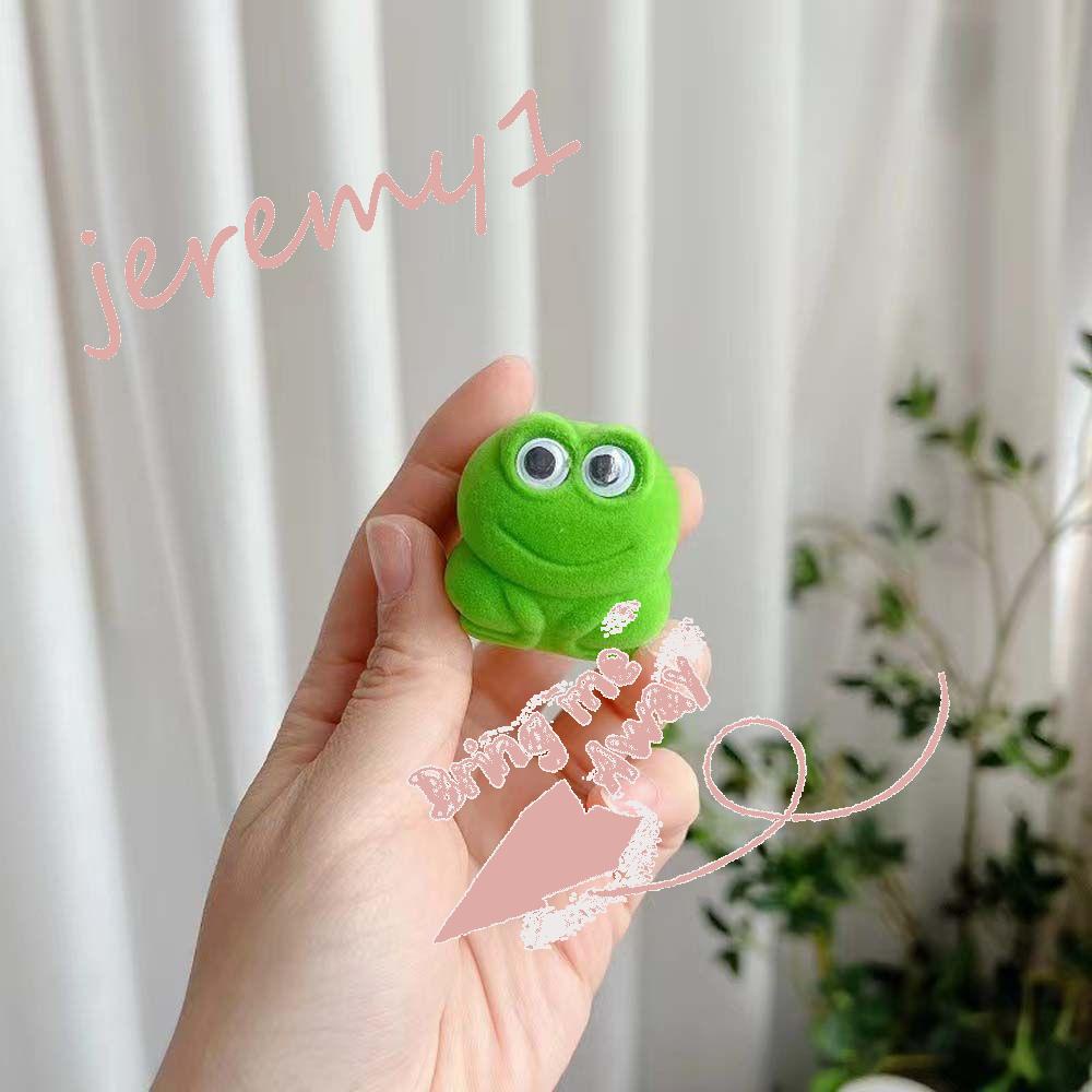 1 Hộp Đựng Trang Sức Hình Con Ếch Dễ Thương