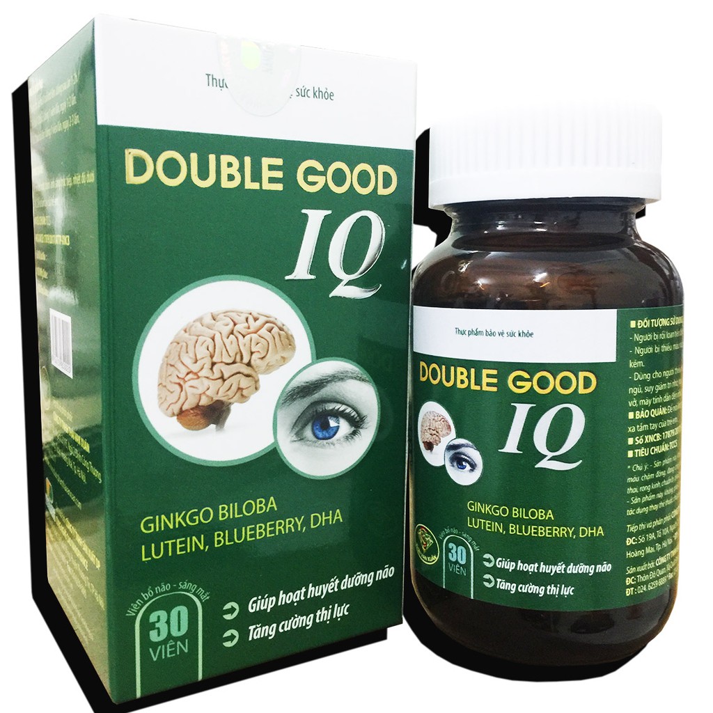Viên uống bổ não, sáng mắt Double Good IQ. | BigBuy360 - bigbuy360.vn