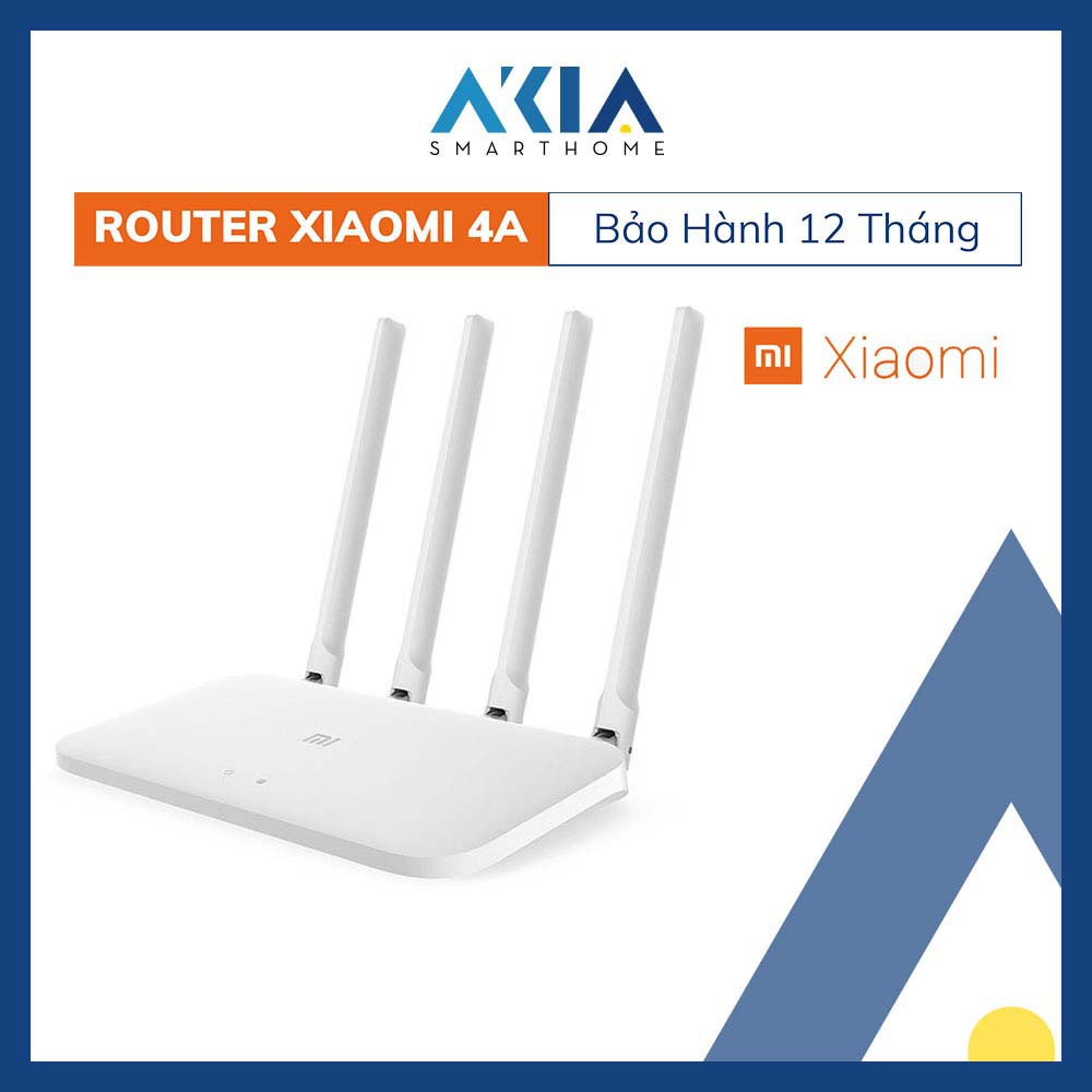 Bộ Phát WiFi Xiaomi Router 4A Siêu Mạnh 2 Băng Tần 2.4G 5G Chuẩn AC1200 - Tốc độ WiFi tối đa 1167Mbps - 4 ăng ten rời đa