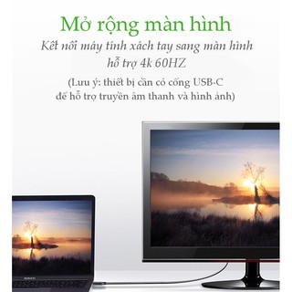 CÁP SẠC 2 CỔNG USB-C UGREEN 50230