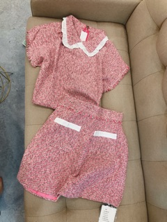 SET DẠ TWEED. HÀNG QCCC kute hột me