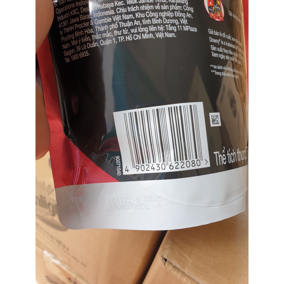 Nước xả vải Downy túi Đam mê Hương Nước hoa ngọc trai 750ml