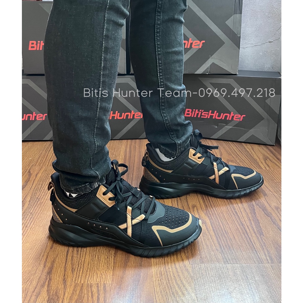 Giày Thể Thao Cao Cấp Nam Nữ X Old Kool Black - DSWH06500DEN/DSMH06500DEN