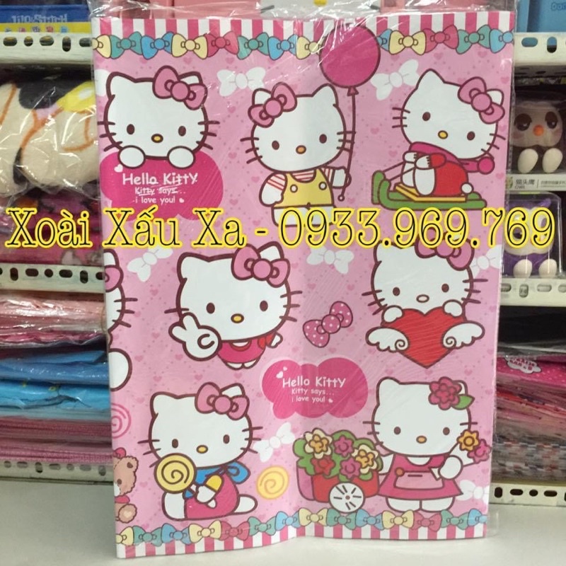 Giấy bao tập, gói quà... hello kitty dễ thương
